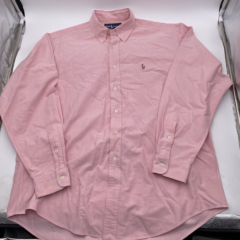Ralph Lauren Polo Light Pink Button Down Shirt - Picture 3 of 11